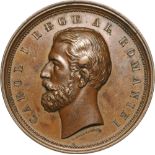 Medal N.D, signed W. Kullrich F, Bronze ( 60 mm, 104.17 g). XF