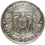 Medal N.D, silvered Bronze (60 mm, 91.6 g). UNC