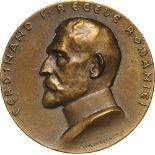 Medal 1921, signed by Weinberger, Bronze (40 mm, 28.88 g). XF