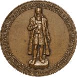 Medal 1888, signed â€œW. Hegel FE, marked Bronze (50 mm, 60.18 g). XF- . R!