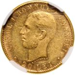 Bruxelles, GOLD. Stamb. 064. NGC MS 61