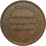 Medal 1871, Bronze (29 mm, 11.29 g). VF, scratches R!