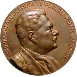 Medal 1934, signed by R. Fassler, Bronze (45 mm, 74.01 g). UNC-
