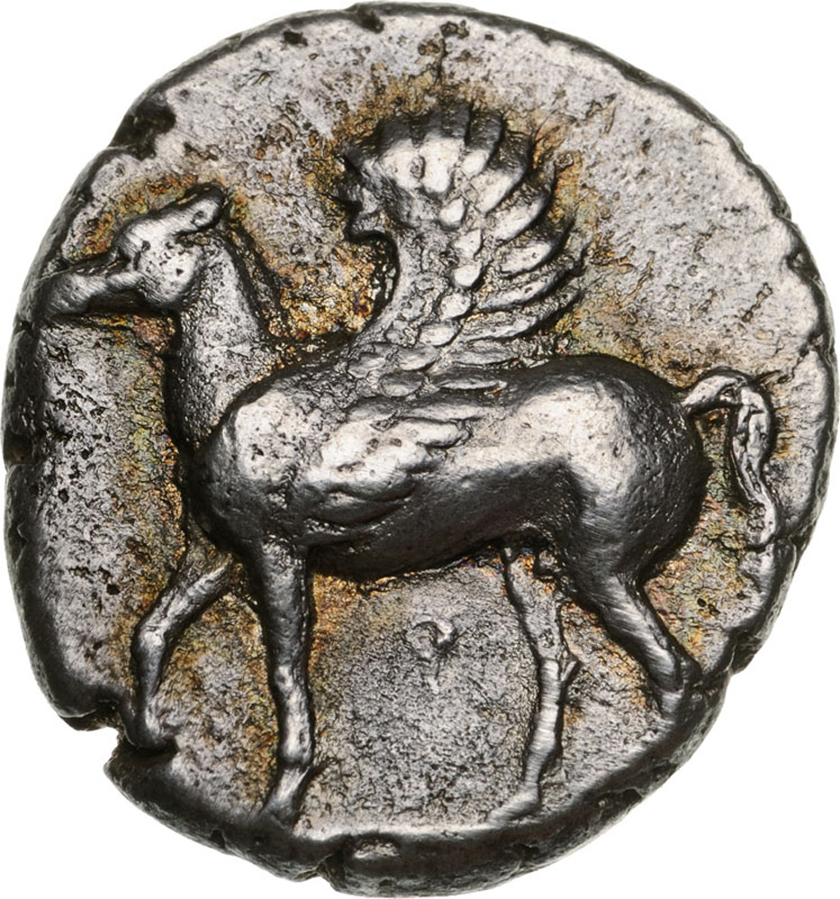 Head of Athena left / Pegasos left. Ravel 779. R ! VF - Image 2 of 2