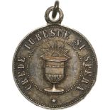 Medal 1894, original suspension loop, Silver ( 25 mm, 6.21 g). RR! XF+