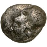 Head of Athene left / floral ornament. Unpublished (?). RR! F/VF