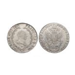 20 Kreuzer 1806 A, Vienna, Silver, 6,61 g. Herinek 681