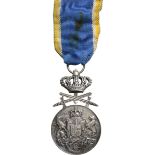 Medal of Faithfull Service, 2nd Type, Military, 2nd Class, instituted, on the 8th of April 1880.