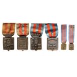 Lot of 3 Medal for Peace, Duke of Caxias