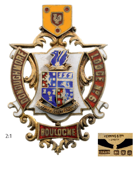British "Boulogne" Lodge Medal