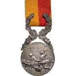 "Devotamentu si Curagiu" Medal 2nd Class, by the Salvation Society of Bucharest, instituted in 1864.