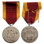 Silver Medal of Honor for Labour, 2nd Republic of Madagascar (REPOBLIKA DEMOKRATIKA MALAGASY)
