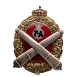 Regimental Badge "7th Artillery Regiment", Buzau