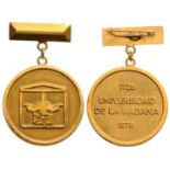 200 Years Anniversary of the University of La Havana commemorative Medal, instituted in 1978
