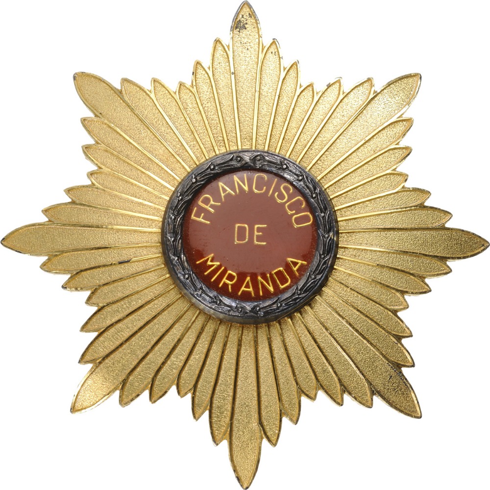 Order of ORDER OF FRANCISCO DE MIRANDA - Image 5 of 6