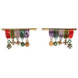 Medal Bar with 5 Decorations