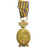 Badge of Honor for 25 Years of Military Service, instituted on the 5th of July 1872.