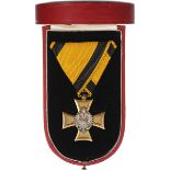 Service Badge for Officers (ODA), 3rd Class, 2nd Type for 25 Years of Service