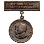 PRESIDENTIAL HUMANITARIAN AWARD, FERDINAND E. MARCOS (1965 â€“ 1986)