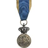 Medal of Faithfull Service, 1st Type, Civil, 2nd Class, instituted, on the 8th of April 1880