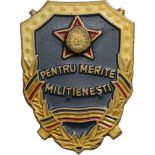 RPR BADGE FOR MERIT IN THE MILITIA