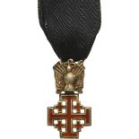 ORDER OF THE HOLY SEPULCHRE WITH MILITARY TROPHY