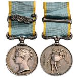 Crimea Medal, instituted in 1854