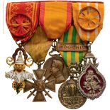 Medal Bar with 5 Decorations