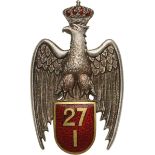 Regimental Badge "27th Infantry Regiment"