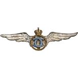 Pilot Badge for Graduates of the Â«Â Sport â€“ TourismÂ Â» Department, King Carol II Model 1931-1940