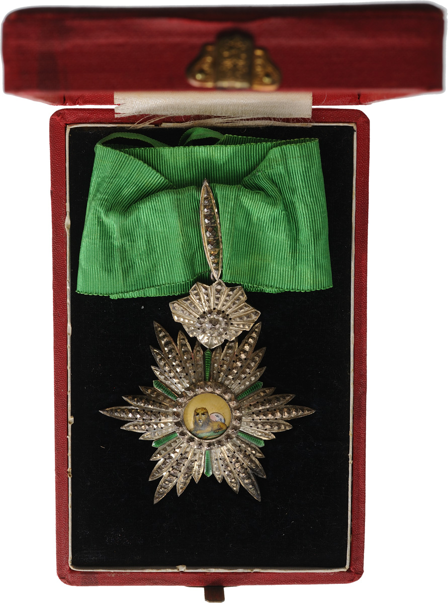 ORDER OF HOMAYOUN (SUN AND LION)