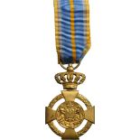 Cross of Faithfull Service, 2nd Type, Civil, 1st Class, instituted on the 11th of November 1906.