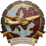 PILOT BADGE - MERIT FOR CIVIL AVIATION