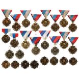 Lot of 13 Commemorative Medal for the War of 1914-1918, instituted in 1920