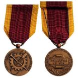 Bronze Medal of Honor for Labour, 1st Republic of Madagascar (REPOBLIKA MALAGASY)