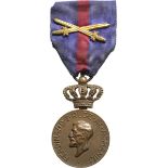 Medal of Ferdinand I, instituted on 10th of May 1929 by the Crown Council.