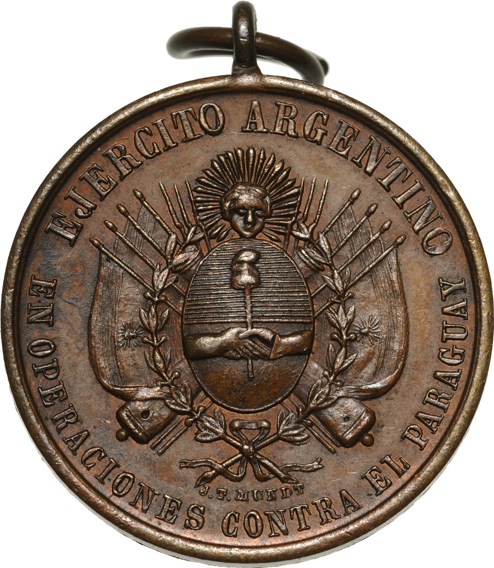 Commemorative Medal for the end of the 1866 campaign for troops, instituted in 1866