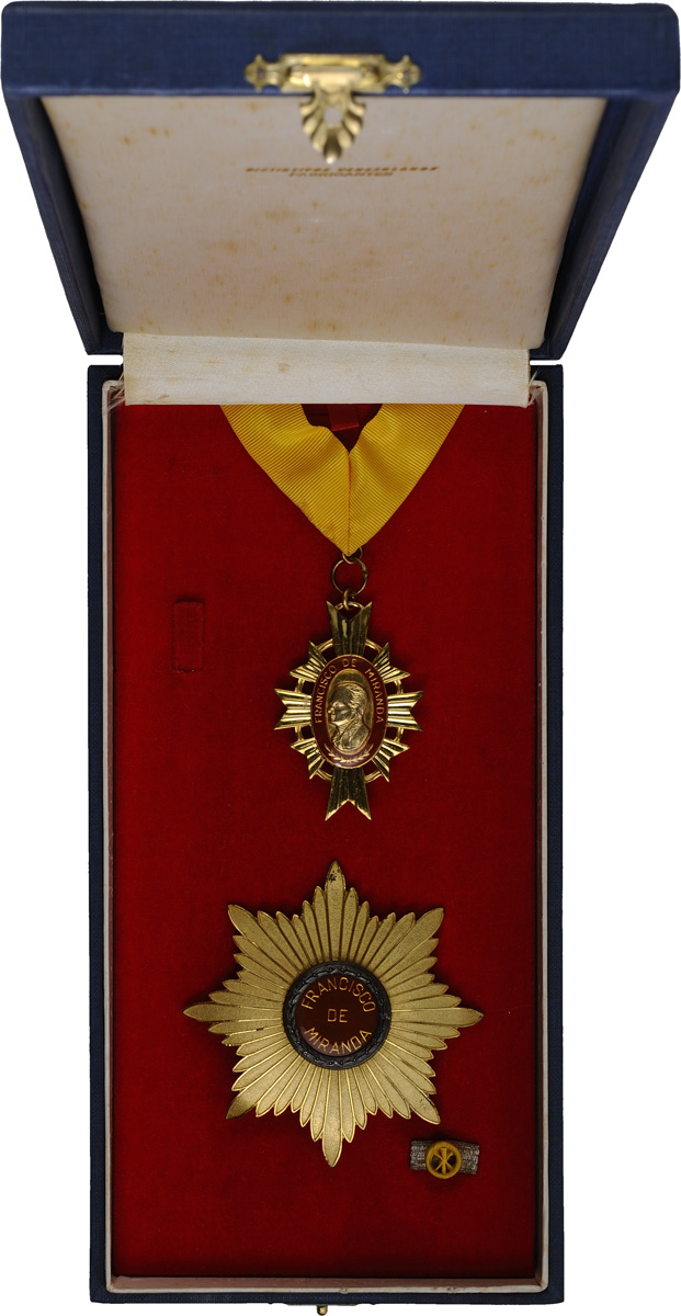 Order of ORDER OF FRANCISCO DE MIRANDA
