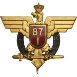 Regimental Badge "87th Infantry Regiment"