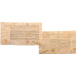 Warrant for the printing of a French Grammar