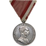 Bravery Medal Der Tapferkeit Franz Joseph I, Type IV (1914-1916)