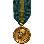 The Commercial and Industrial Merit Medal, 1st Class, instituted on the 22nd of November 1912.