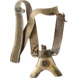 Powder Horn with belt, 18th Century