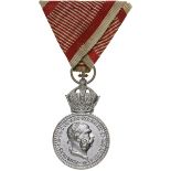 Military Merit Medal â€œSignum Laudisâ€, Silver Medal, instituted in 1890