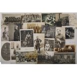 Lot of 28 First World War Postcards and Photos