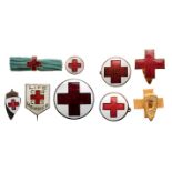 Lot of 8 RED CROSS