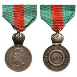 Uruguay Campaign Medal for Officers, instituted in 1852