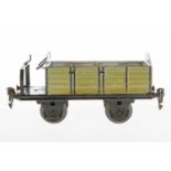 Märklin offener Güterwagen 1918, S 1, HL, tw nachlackiert, LS, L 19,5, Z 3