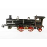 Märklin 2-B-1 Dampflok CE 1022, S 2, uralt, auf S 1 umgebaut, schwarz HL, ohne Tender, Uhrwerk def.,