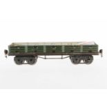 Märklin Rungenwagen 1952, S 1, HL, mit Steckrungen (NV), LS und gealterter Lack, L 31,5, Z 3